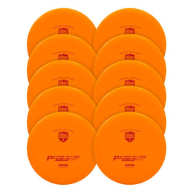 Discmania P2-based putter showcasing straight flight for driving and upshots.