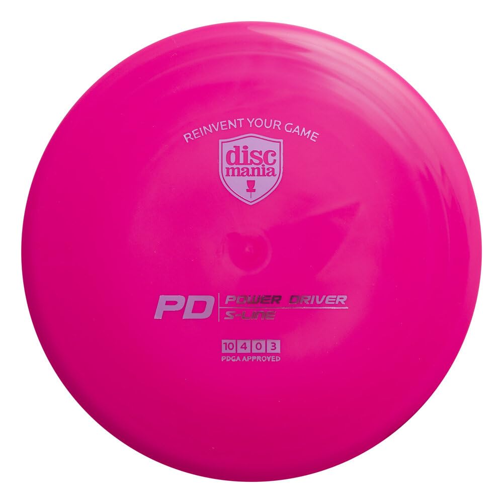 Discmania S-Line PD disc in flight showing forehand distance and control.