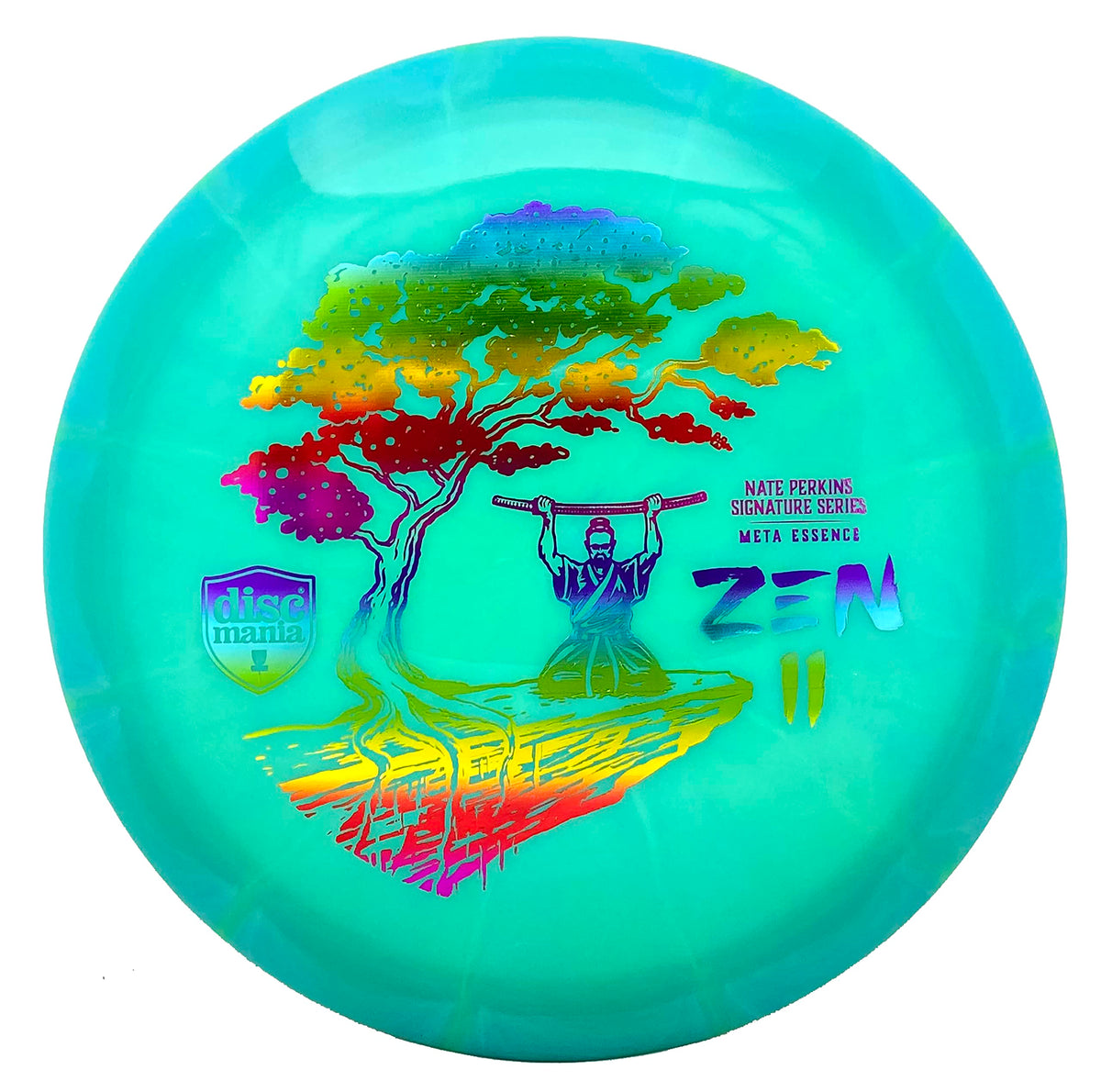 Discmania Zen 2 Nate Perkins Essence in flight for precise control.