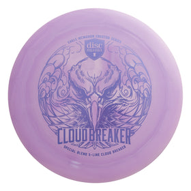 Discmania Cloud Breaker during anhyzer throw shows versatile flight path.