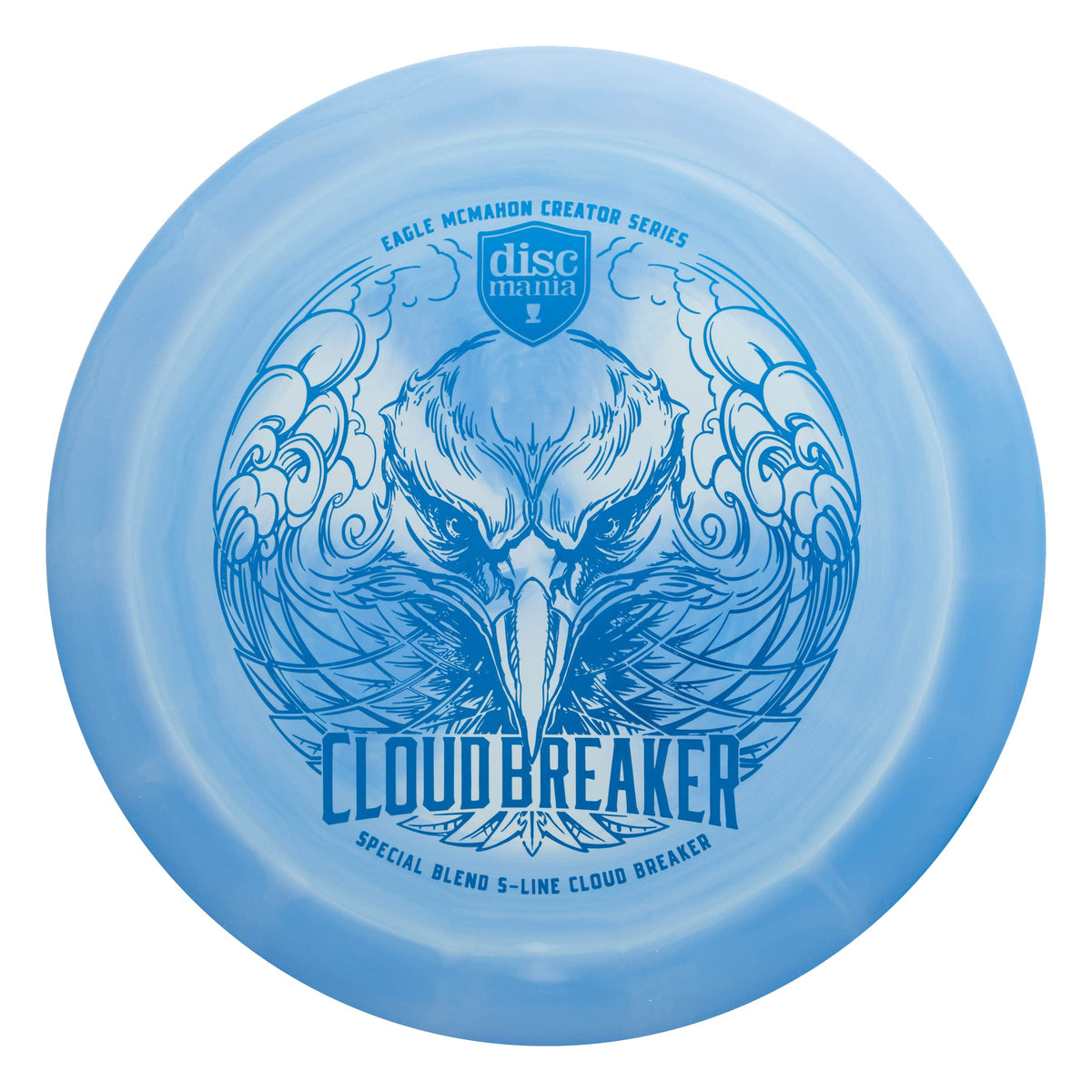 Discmania Cloud Breaker profile shot demonstrates stable glide and smooth release.