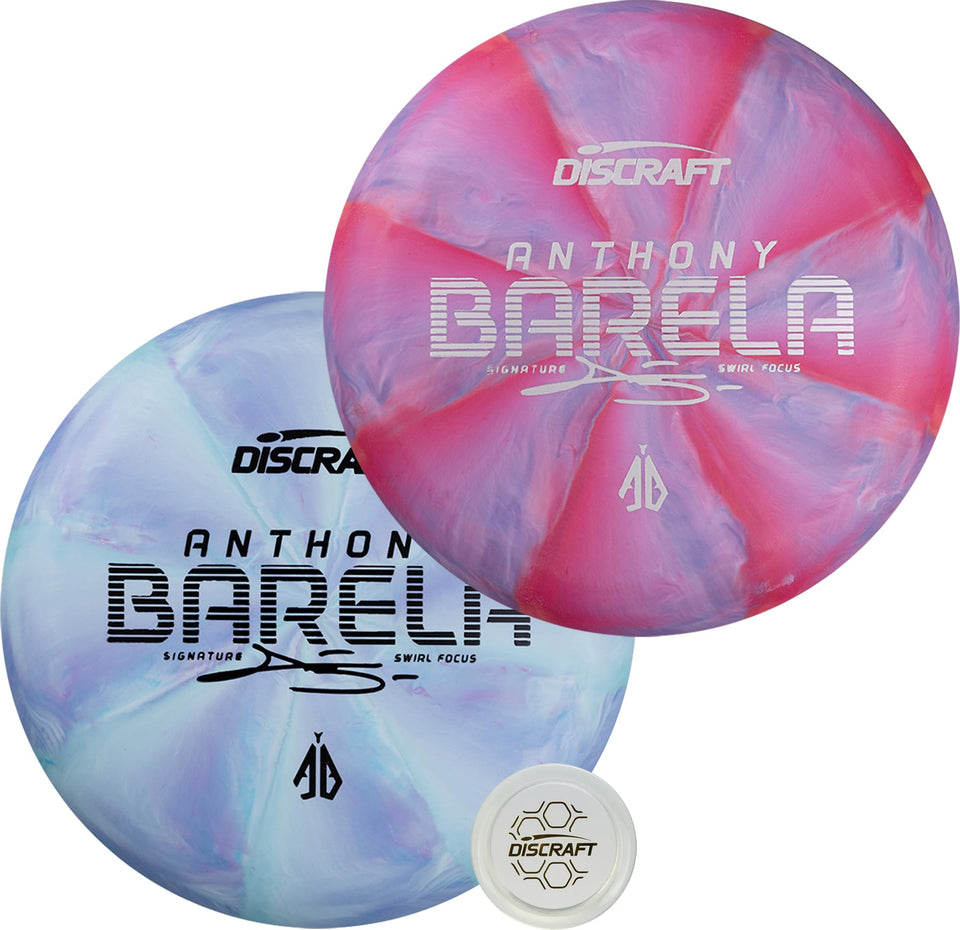 Discraft Anthony Barela Signature Focus 2-Pack featuring distinctive design for precise putting