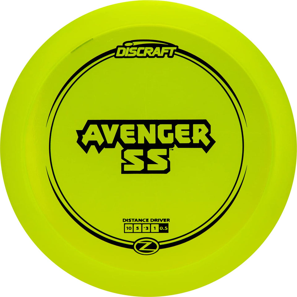 Discraft Avenger SS 160-166g in flight for long-distance drives