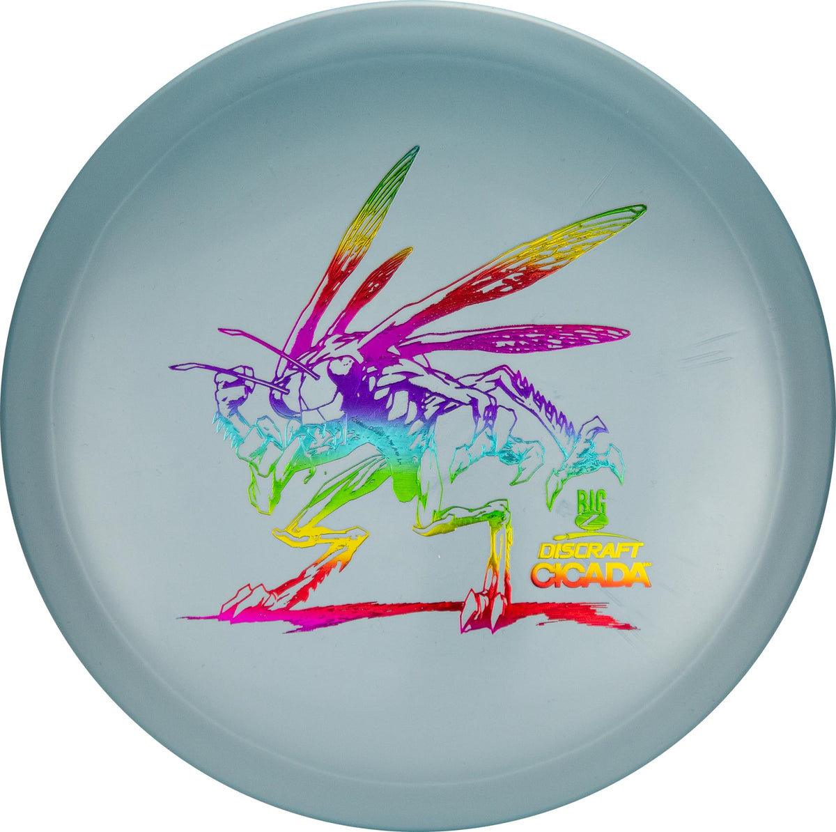 Discraft Big Z Cicada in-hand highlights grip-friendly feel for reliable throws