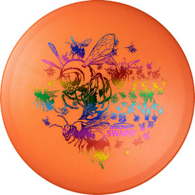 Discraft Big Z Swarm close-up grip highlighting durable plastic