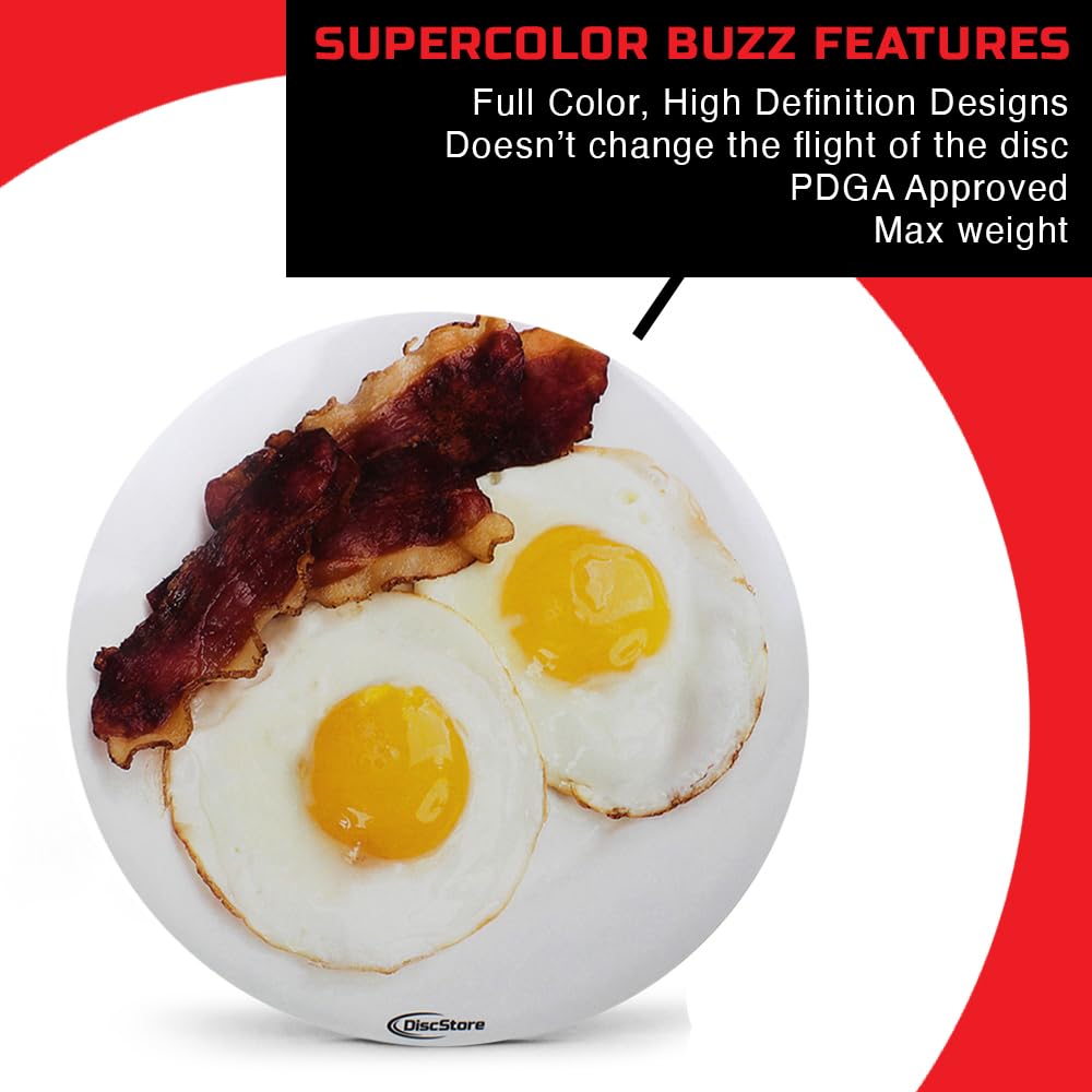 Discraft Buzzz Wolf design on a reliable midrange for distinctive style.