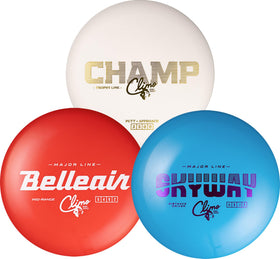 Discraft Climo Belleair Major Line midrange offers glide for controlled approaches