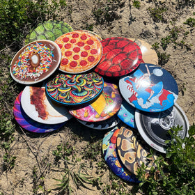 Discraft ESP Buzzz disc in hand showing reliable grip.