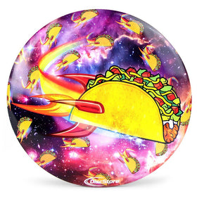 Discraft ESP Buzzz with wolf design, delivers reliable straight flight for all skill levels.