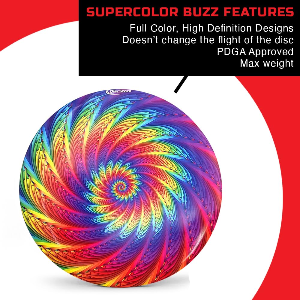Discraft ESP Buzzz Supercolor with classic grip and dependable straight flight