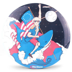 Disc Store Discraft ESP Buzzz with Wolf design for precise straight midrange flights.