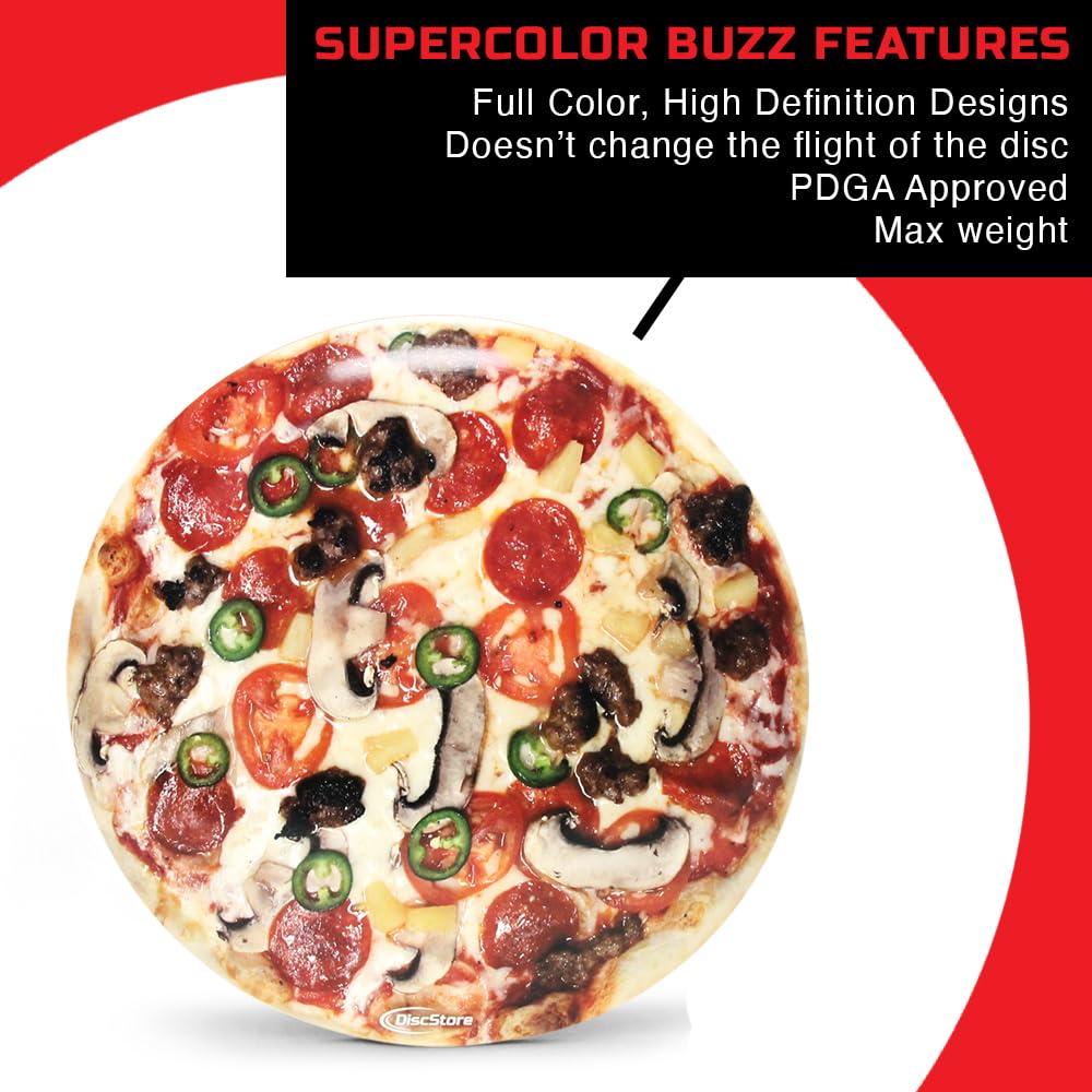 Discraft ESP Buzzz with wolf design provides reliable grip for confident releases.