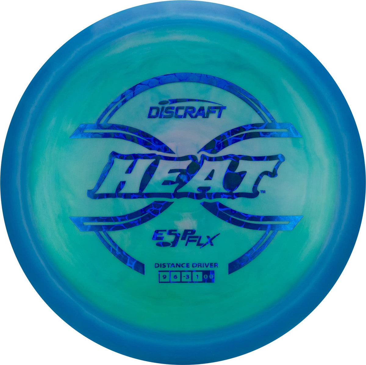 In-flight shot of Discraft ESP FLX Heat highlighting year-round potential