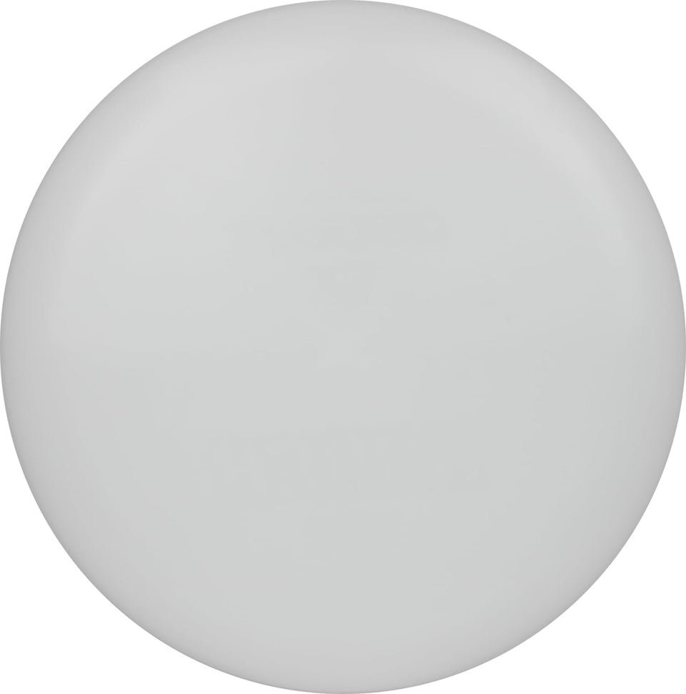 Discraft ESP Roach solid white with bottom stamp, ideal for customization and confident putts.