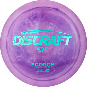 Discraft ESP Scorch distance driver is beginner-friendly for straight to forgiving flights.
