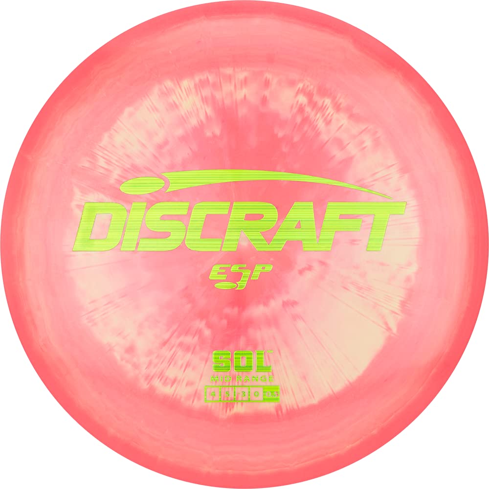 Discraft ESP SOL shallow rim for fan grip stability during throws