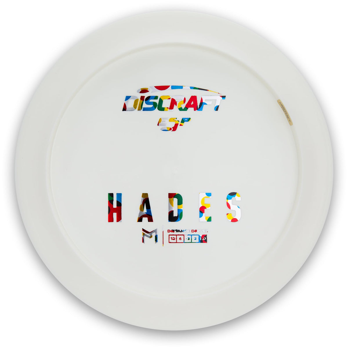 Discraft ESP white solid disc ideal for customization and dye art.