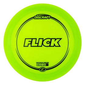Discraft Flick Elite Z 164-166g front view highlighting long-range potential.