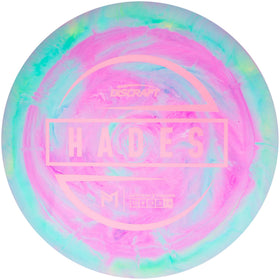 Discraft Hades in action shows maximum distance potential with reliable stability.