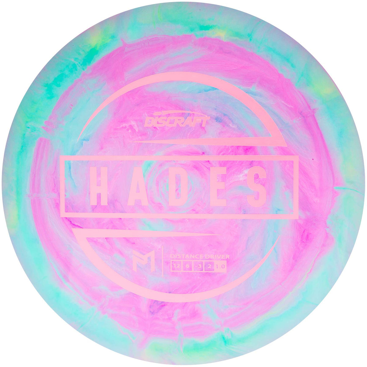 Discraft Paul McBeth Hades ESP 173-174g ready for stable distance throws.