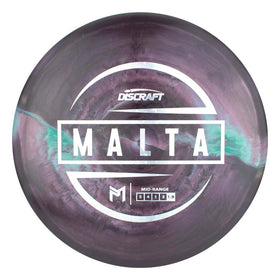 Discraft Malta ESP midrange with hot stamp for collectors and reliable approach shots.