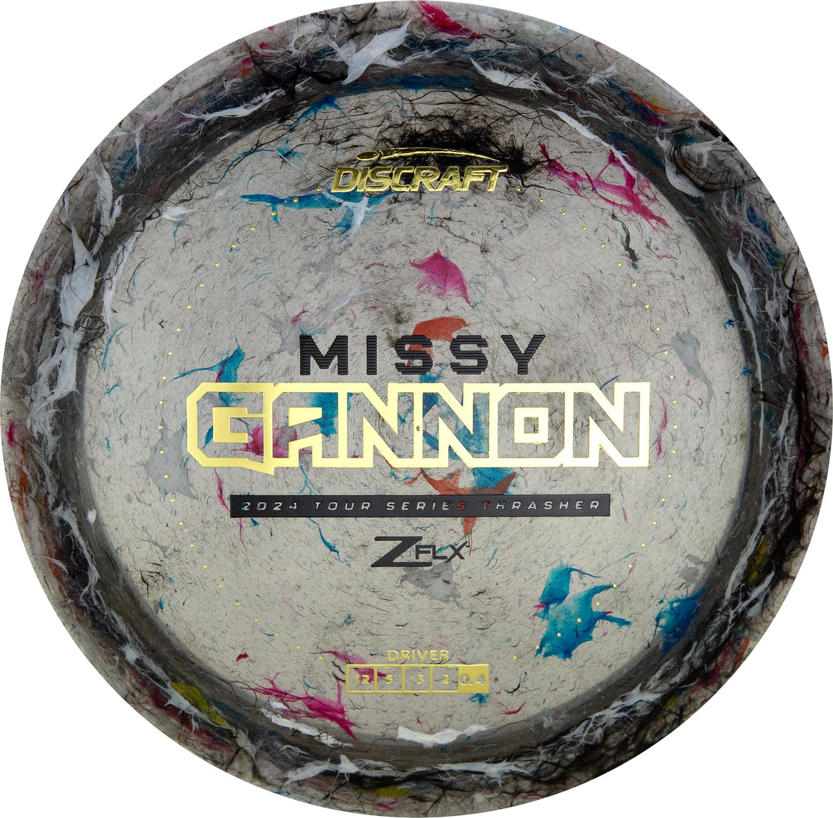 Discraft Missy Gannon 2024 Thrasher Distance Driver with smooth glide for long open fairways