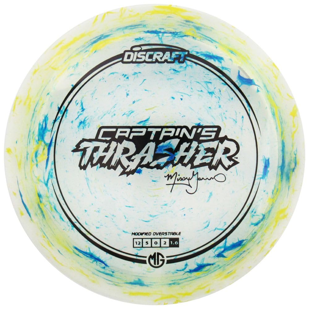 Discraft Missy Gannon Jawbreaker Elite Z Captain's Thrasher swirl for grip and distance
