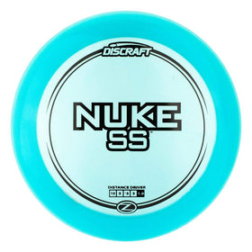 Discraft Nuke SS Elite Z in flight demonstrating long-range glide and accuracy.