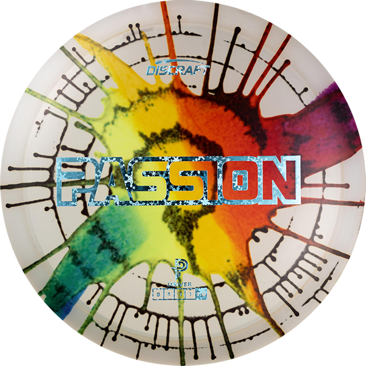 Discraft Passion Fly Dye grip and durability in varied light conditions