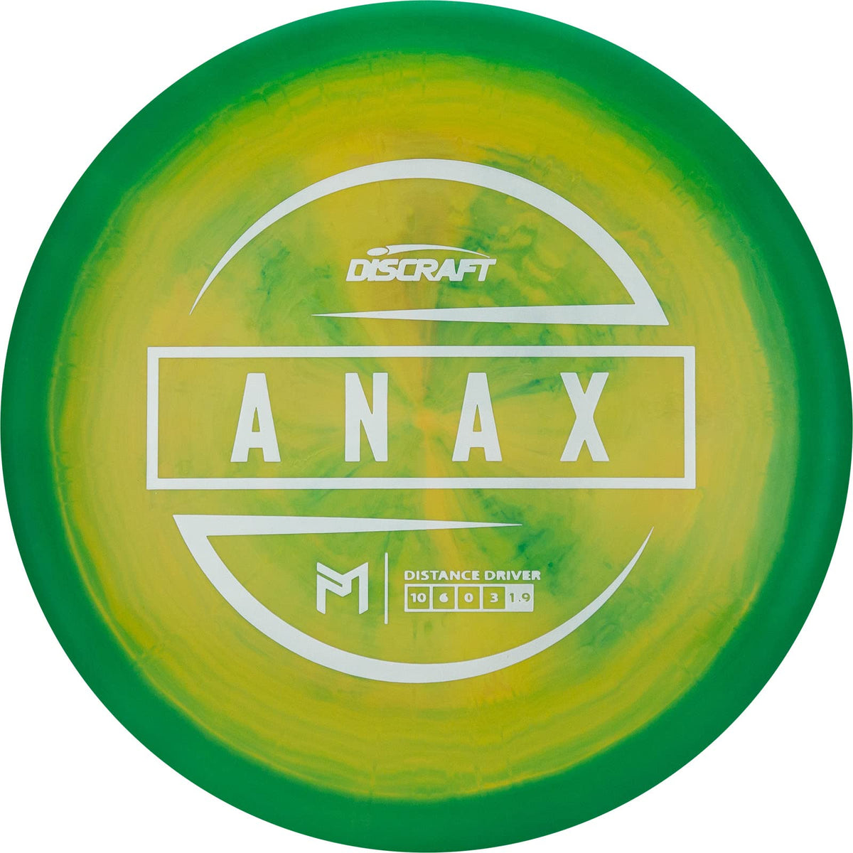 Discraft Paul McBeth Anax Driver delivers overstable control for precise fairway throws.