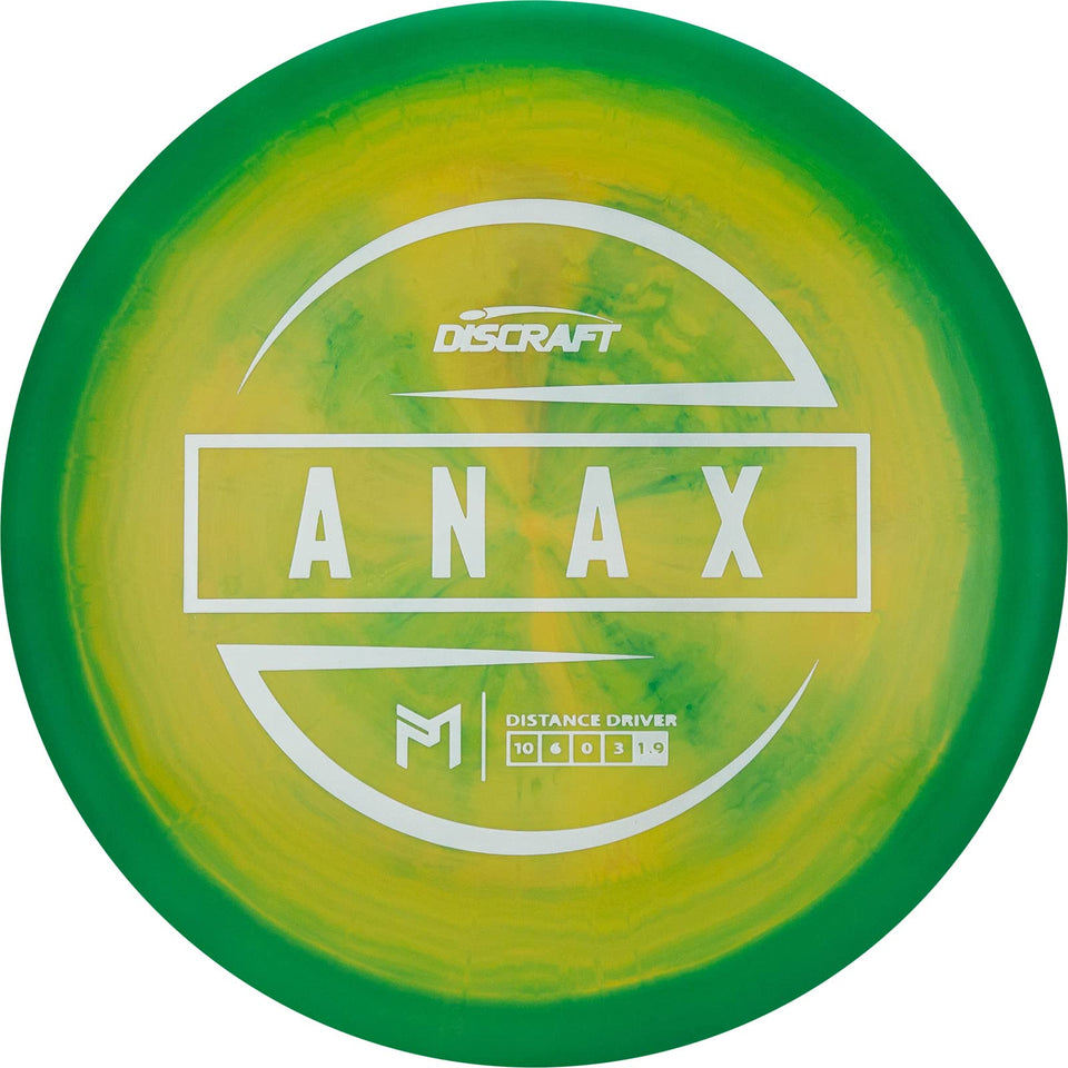 Discraft Paul McBeth Anax Driver delivers overstable control for precise fairway throws.