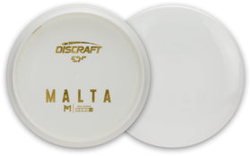 Discraft Paul McBeth ESP Malta white bottom stamp highlighting a clean customization canvas.
