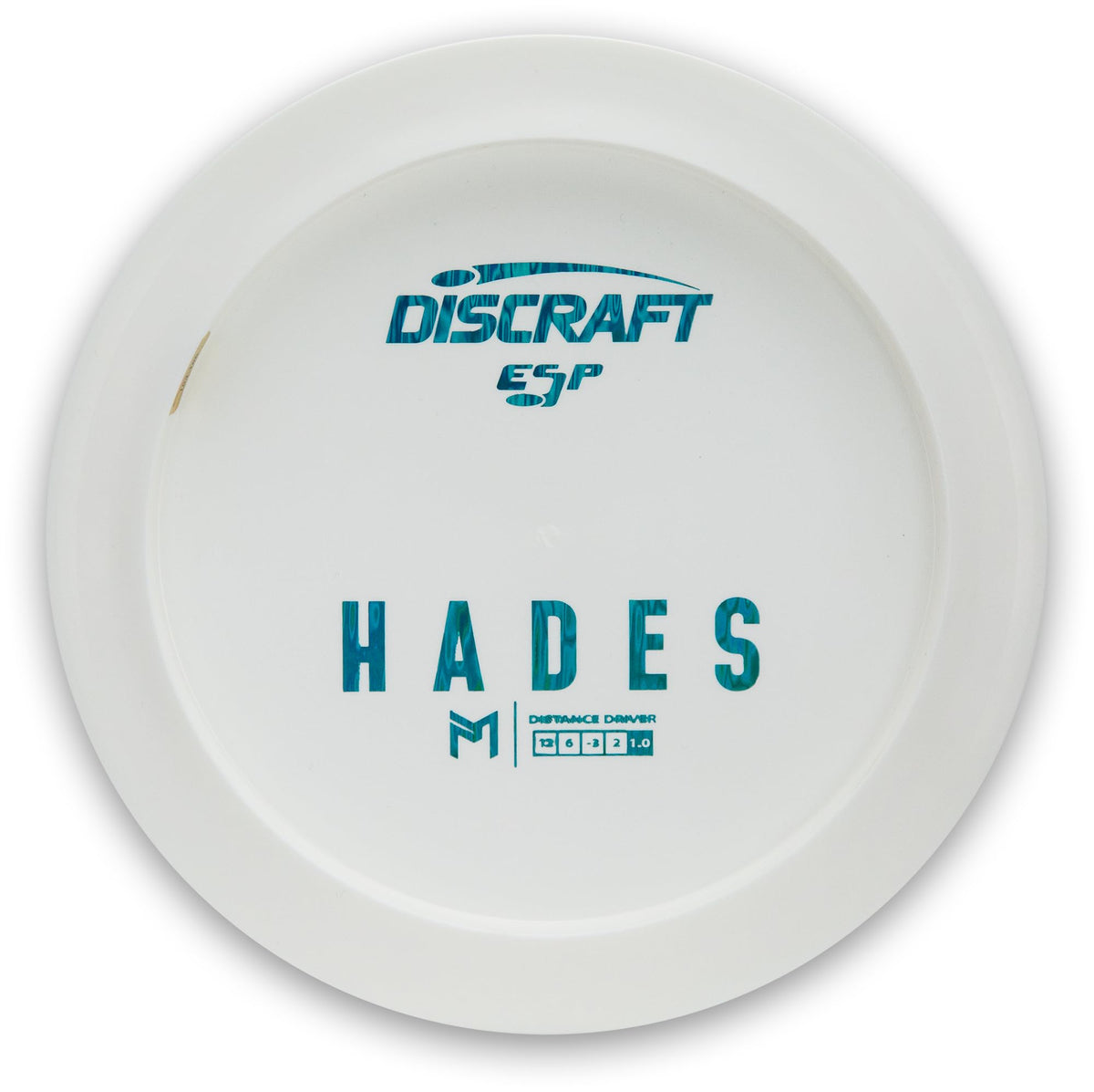 Discraft Paul McBeth Hades on-course action demonstrating distance potential.
