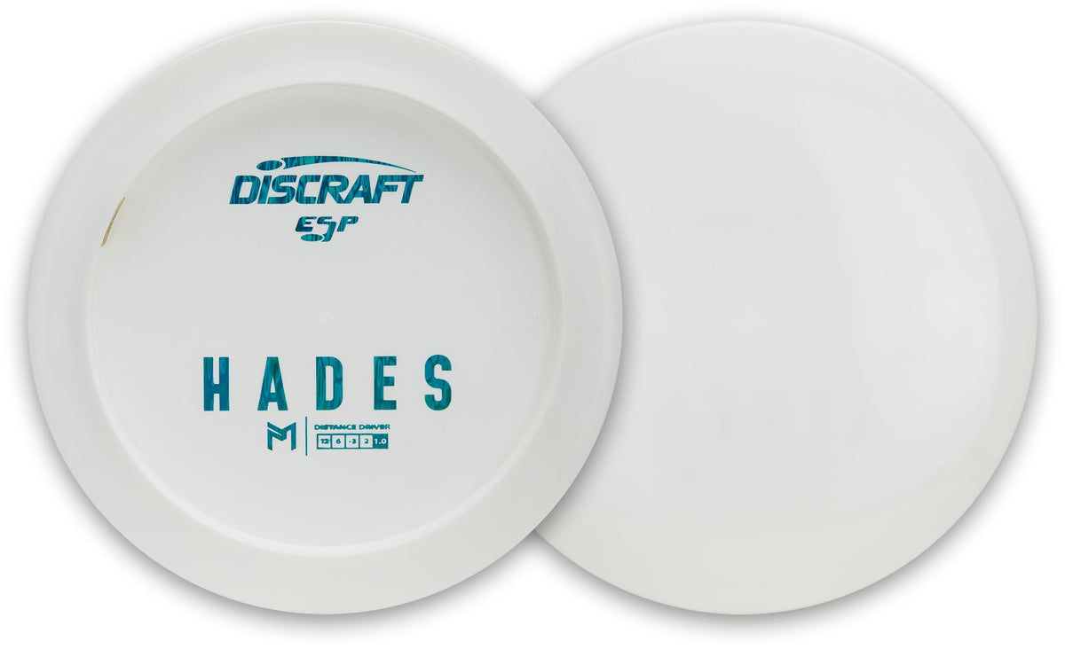Discraft Paul McBeth Hades side profile showing a clean surface for art.