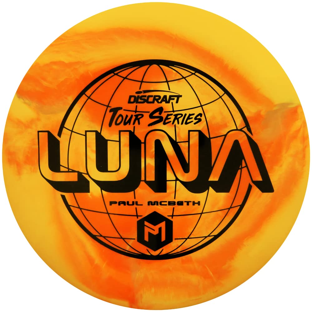 Discraft Luna putter by Paul McBeth with swirl finish for greenside control