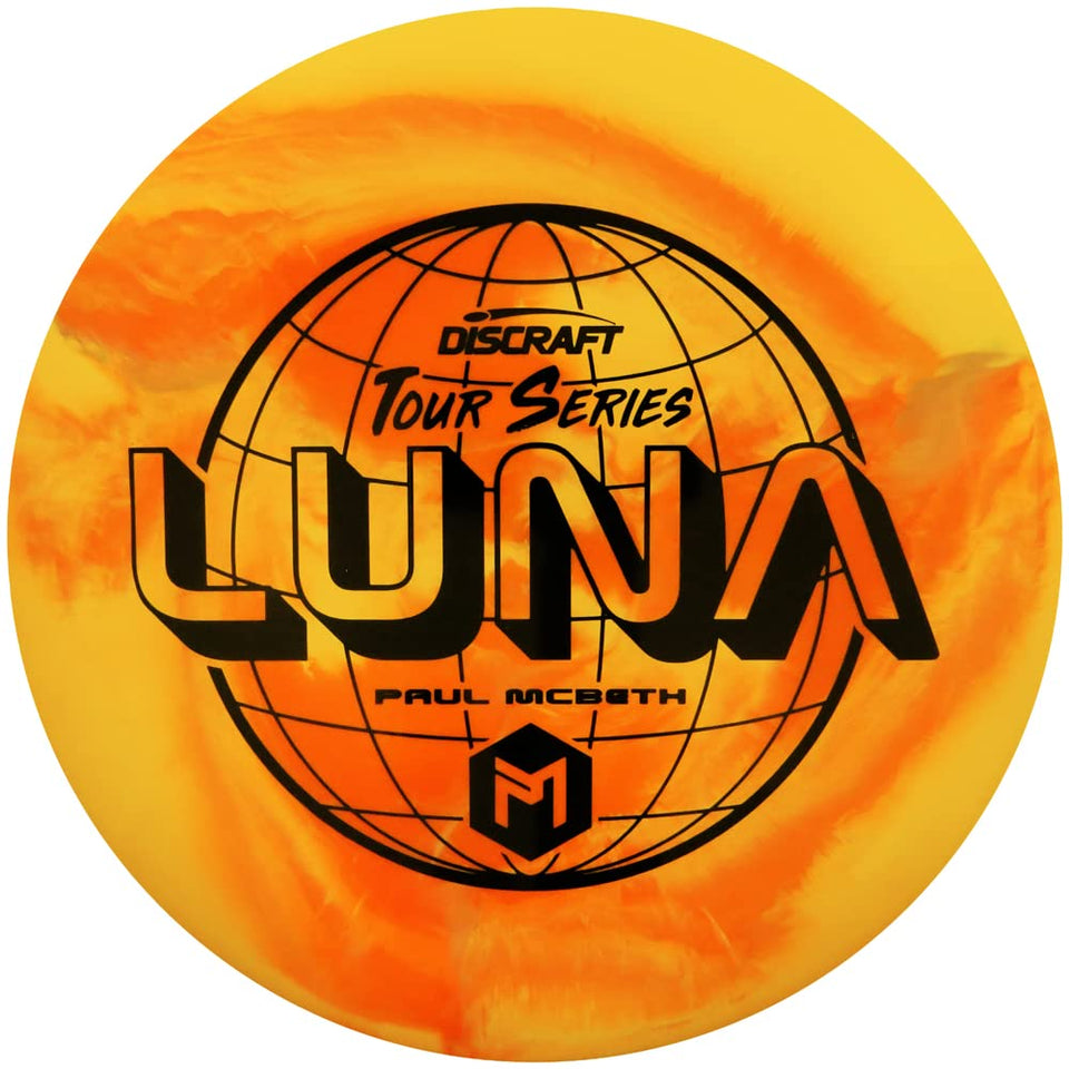 Discraft Luna putter by Paul McBeth with swirl finish for greenside control