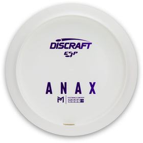 Discraft ESP Anax in-flight shot suggests smooth release and distance potential.
