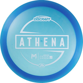 Discraft Paul McBeth Z Lite Athena profile view highlights slim, controllable handling.
