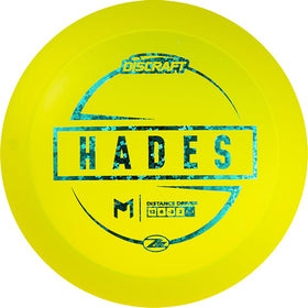 Discraft Paul McBeth Z Lite Hades in lighter plastic for comfort.