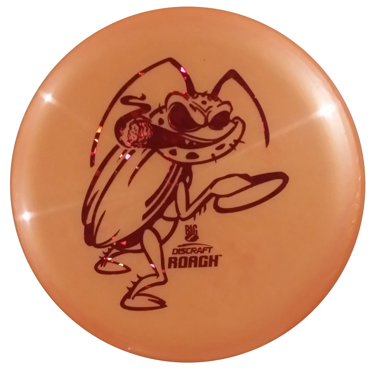 Discraft Roach approach through trees demonstrates reliable accuracy.