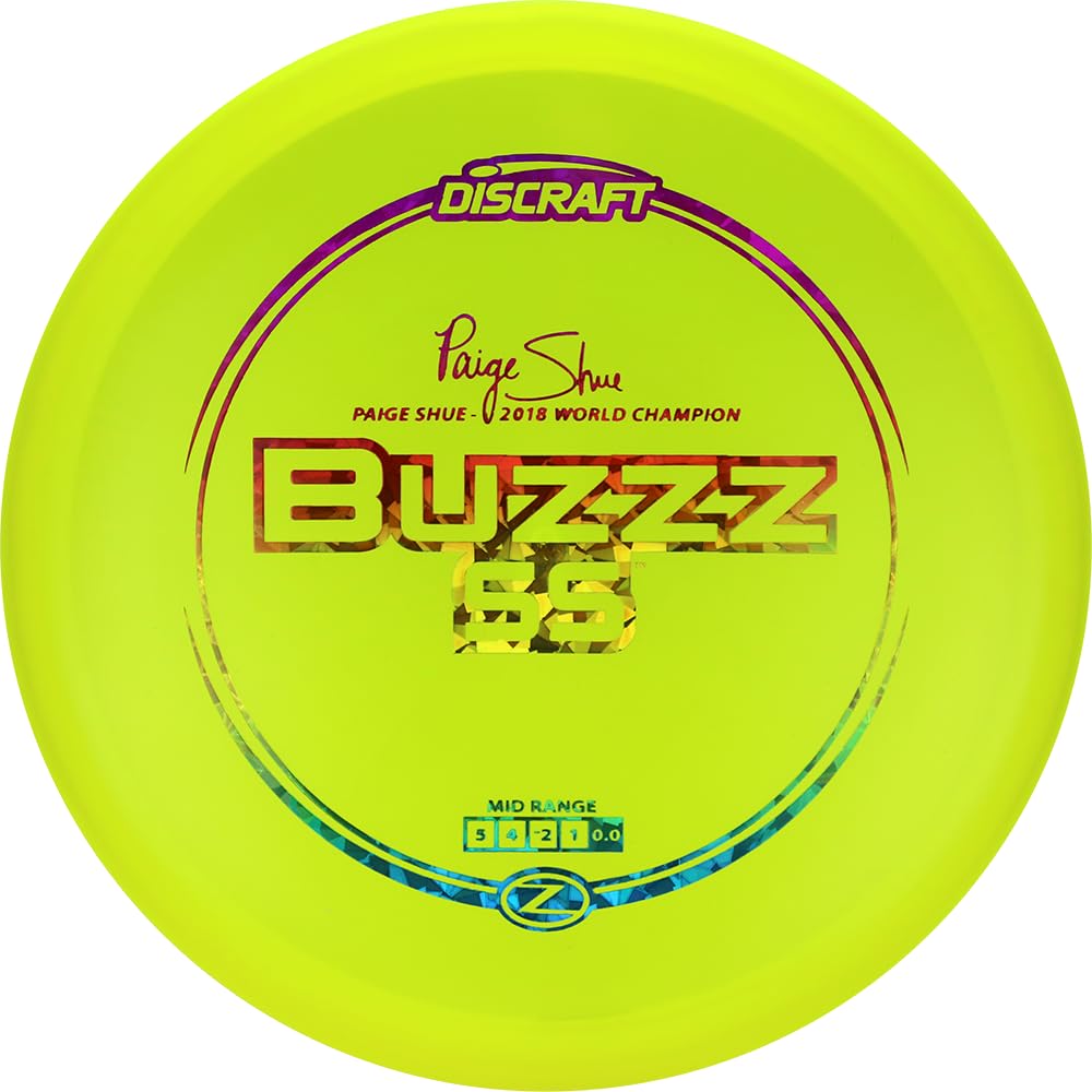 Discraft Z Buzzz SS Paige Shue grip texture for confident release.