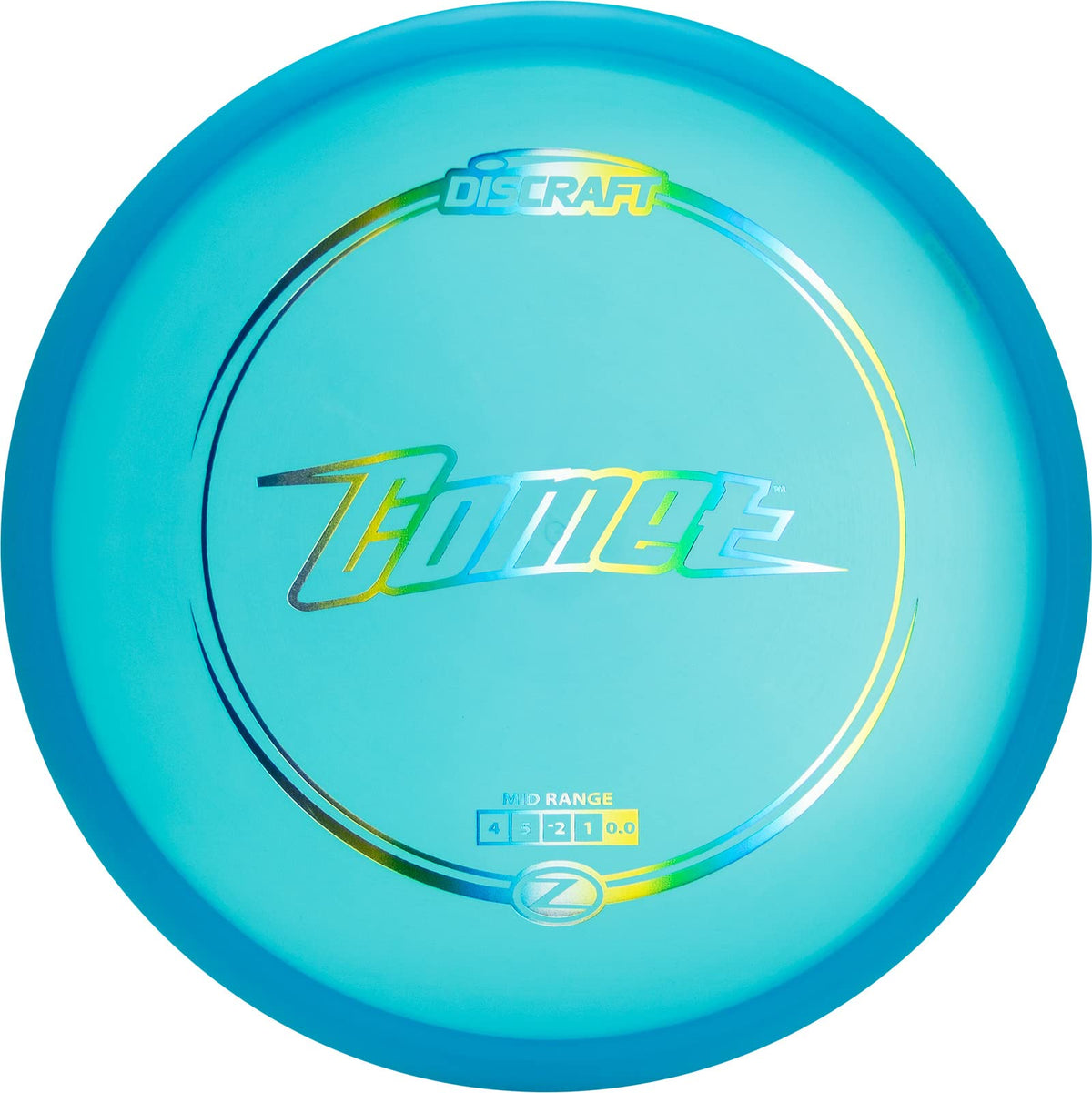 Discraft Z Comet midrange disc offering accurate straight flights for reliable approach shots up to 300 feet
