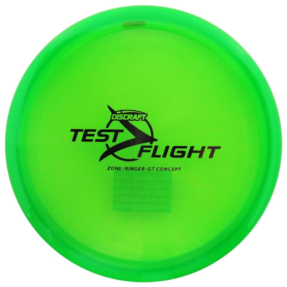 Discraft Zone GT Battle Pack disc 2: second putter for comparative flight testing.