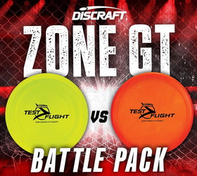 Zone GT Battle Pack two discs shown side by side for design comparison
