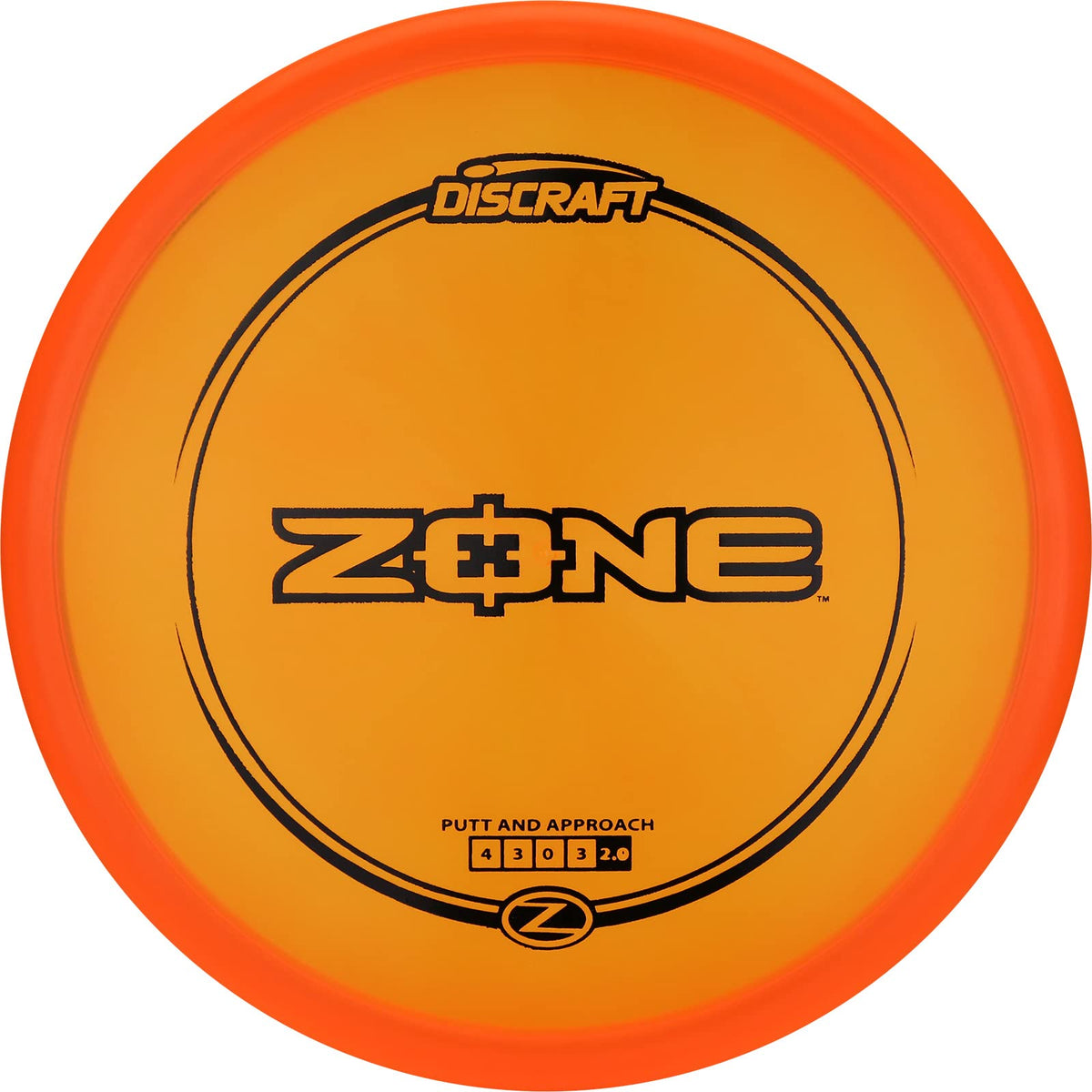 Discraft Zone putt and approach disc 173-174g for precise short-range shots on the course
