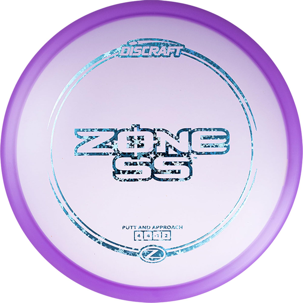 Discraft Zone SS 173-174 forehand-use scene emphasizing touch and precision.