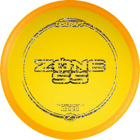 Discraft Zone SS 173-174 glide-path image highlighting longer flight and control.