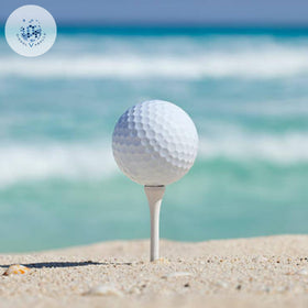 Safe, eco-friendly alternative to traditional golf balls with lower environmental persistence.