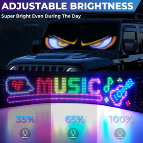 DITRIO LED Eyes are waterproof for all-weather vehicle use