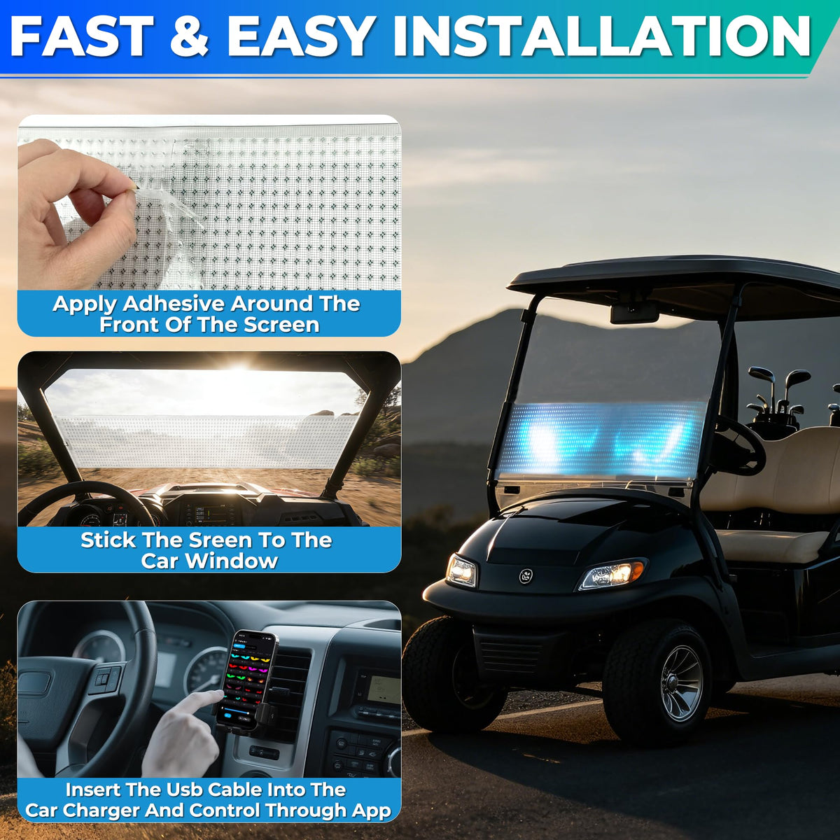 DITRIO Transpant remote and app control for quick adjustments.